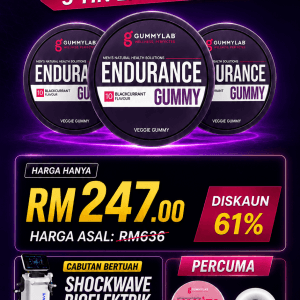 Gummy Endurance : Pakej 3